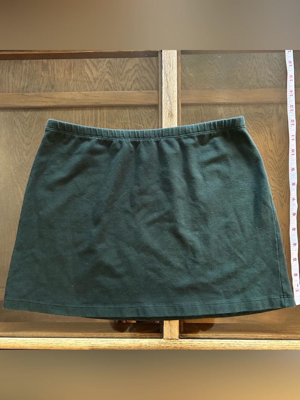 Brandy Melville Dark Green Mini Skirt